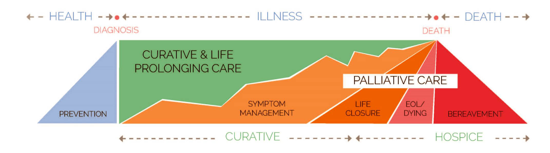 Palliative care timeline