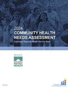 Front page of the CRH 2024 Community Health Nedds Assessment document.